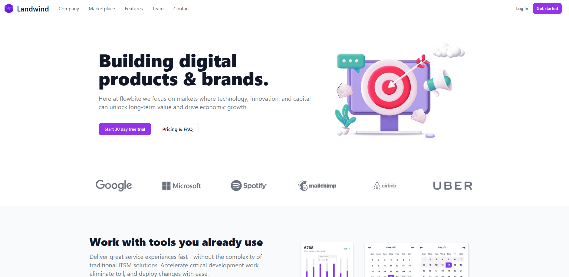 Capa do projeto Landwind